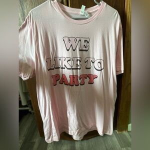 Bella Canvas Pink Party Vibe T-Shirt